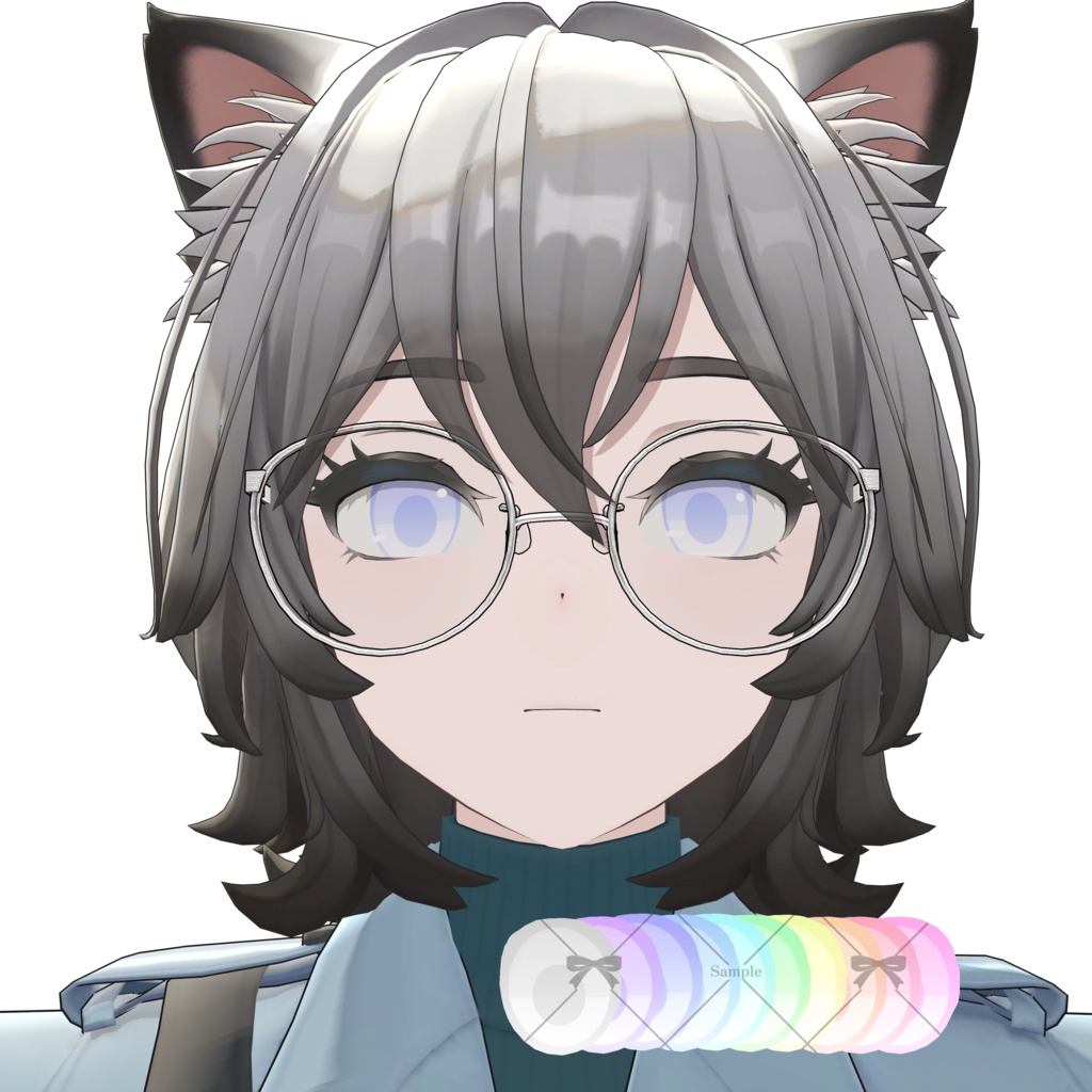 【2アバター対応】simple eye texture【Hibiki/ヒビキ、Aoichan/アオイちゃん】