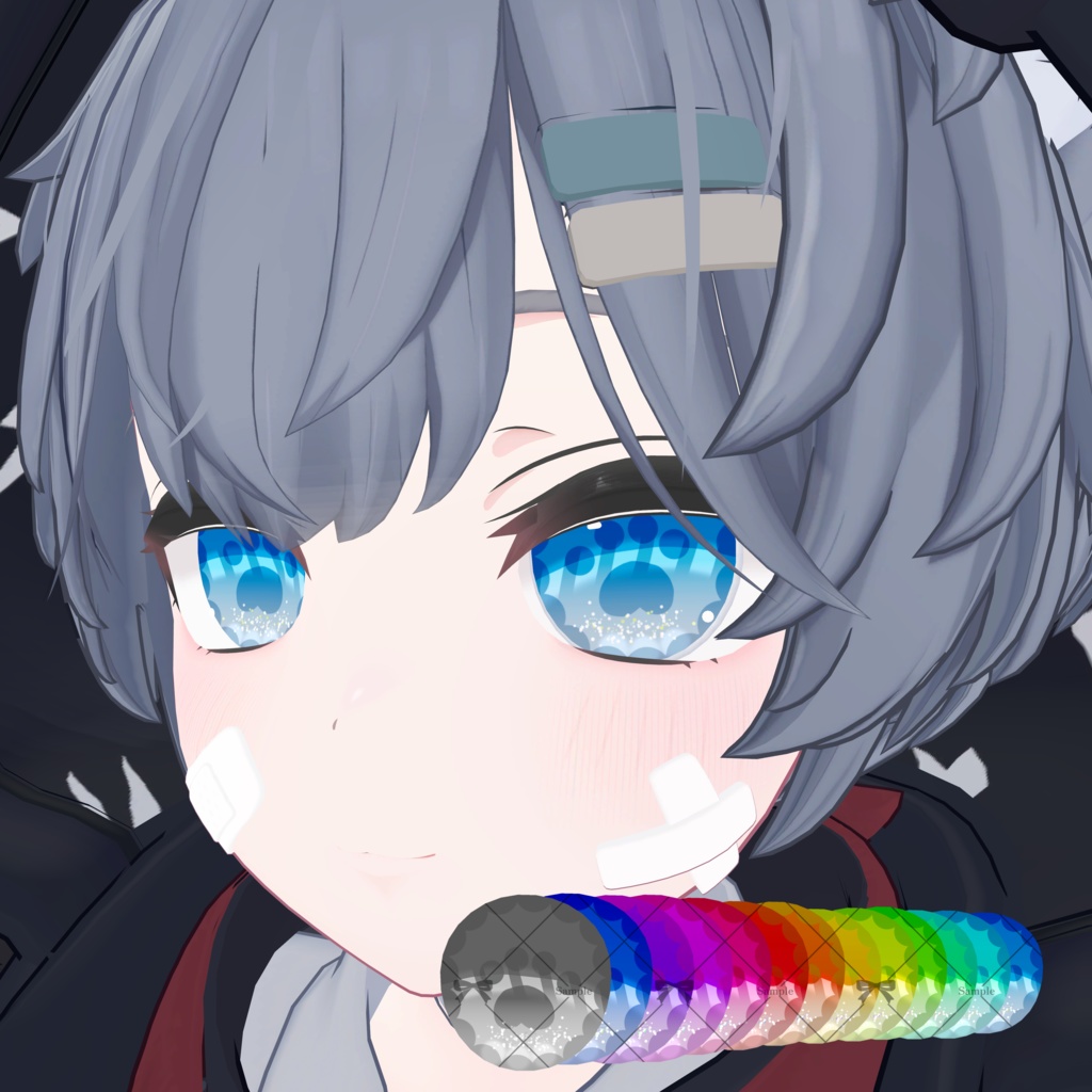 【れう/LEU】nikukyu eye texture【肉球】