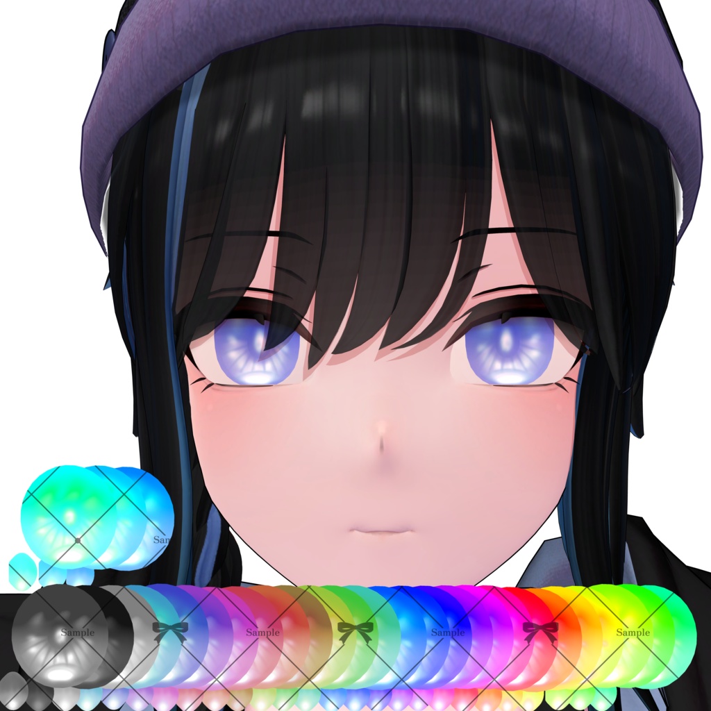 【釉依/Yui】funwari eye texture