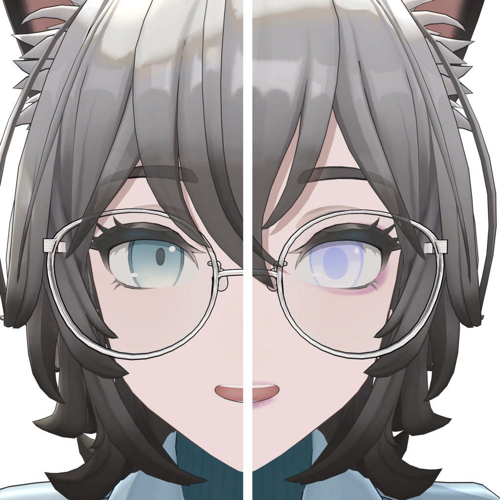 【2アバター対応】ennui makeup texture【Hibiki/ヒビキ、Aoichan/アオイちゃん】