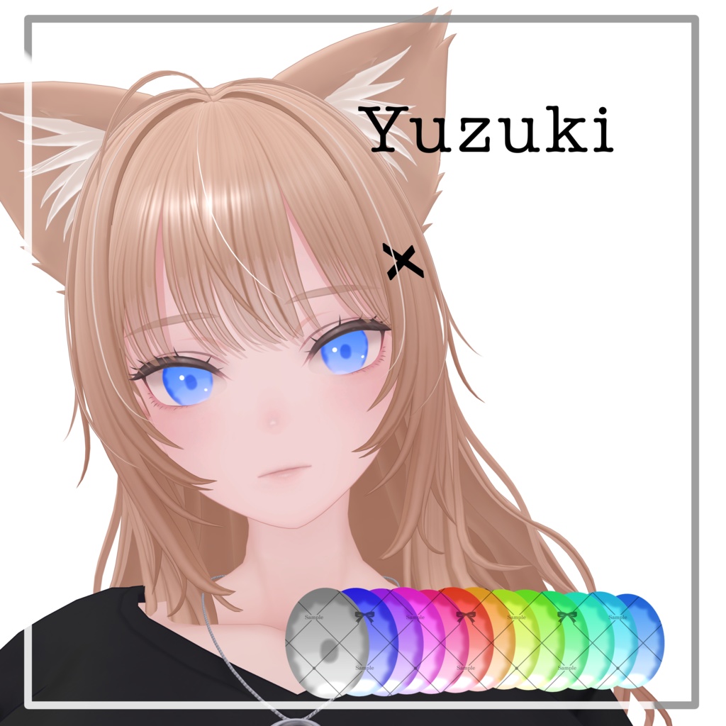 【Yuzuki/柚希】natural eye texture