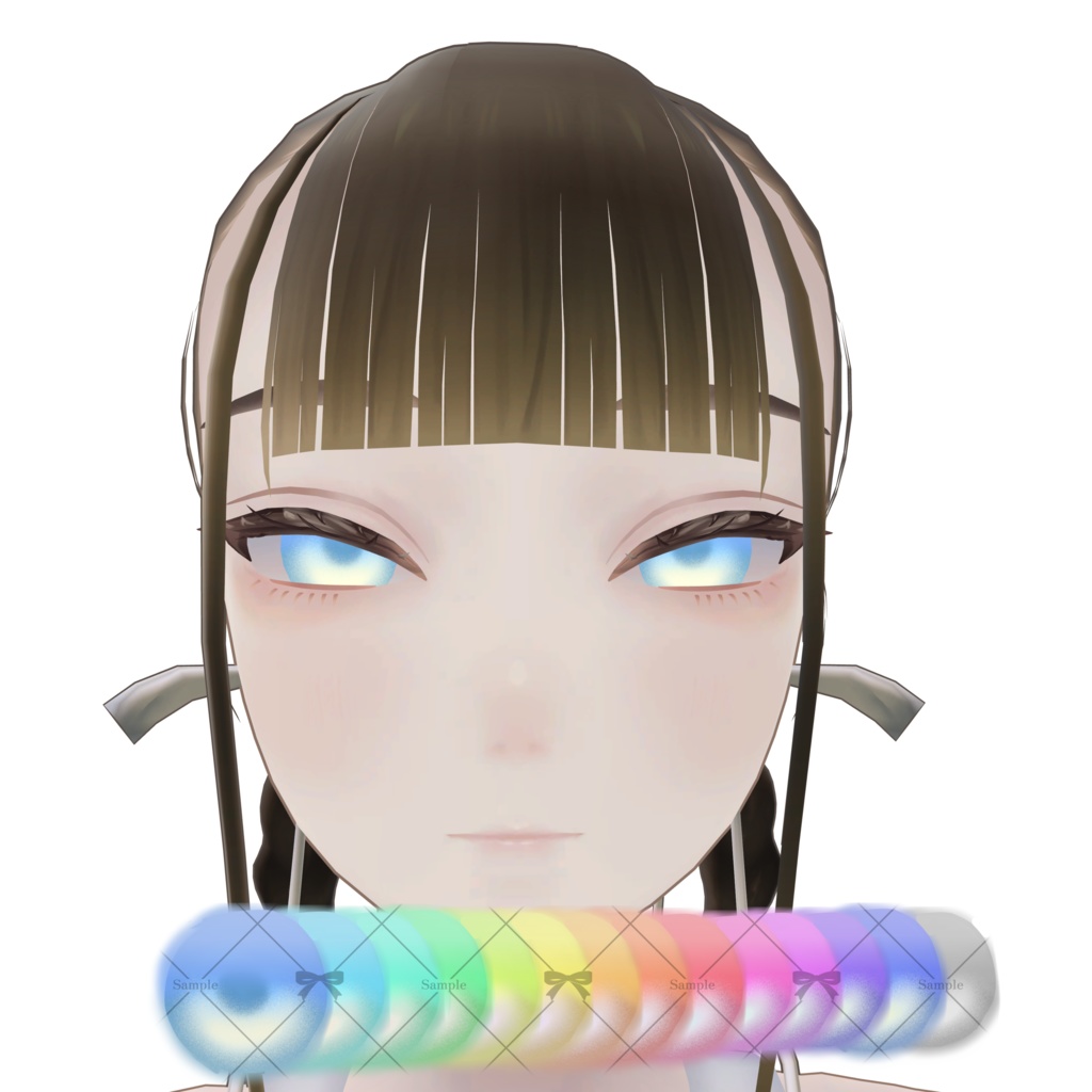 【女学生A/school girl A】eye texture 01