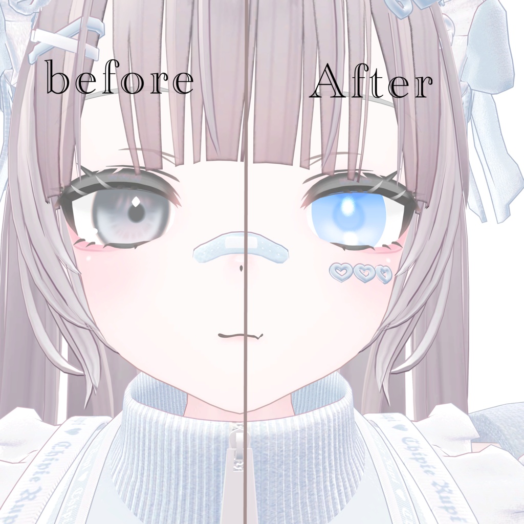 【ももらん/Momoran】iyashi eye texture【リルル/Riruru】