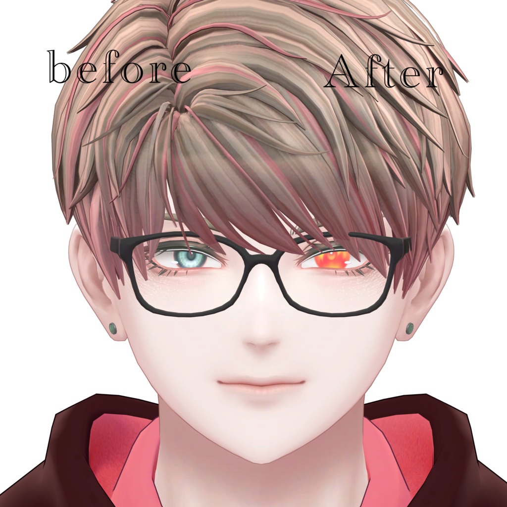 【燈裡/Akari】FIRE EYE TEXTURE