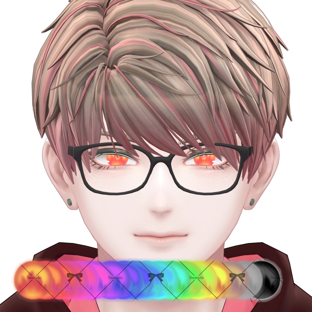 【燈裡/Akari】FIRE EYE TEXTURE