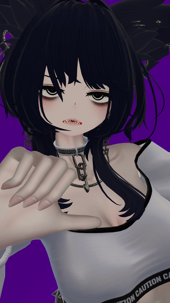 【仙猫・豺狼】ぐるぐる目? アイテクスチャ【無料】