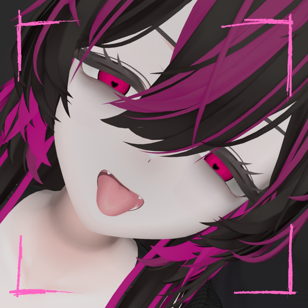 【真央専用】♡ハートアイテクスチャ♡【mao】 8collor