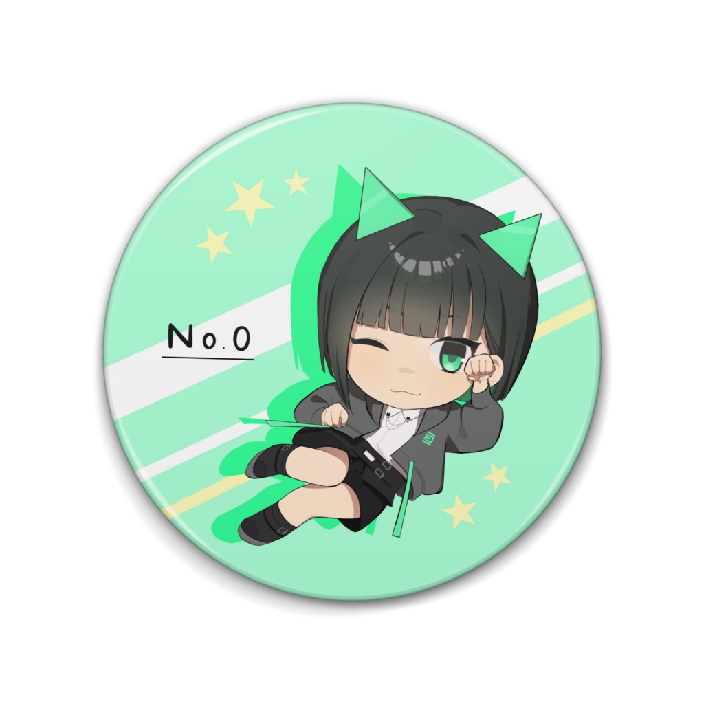 NO.0缶バッジ#01！