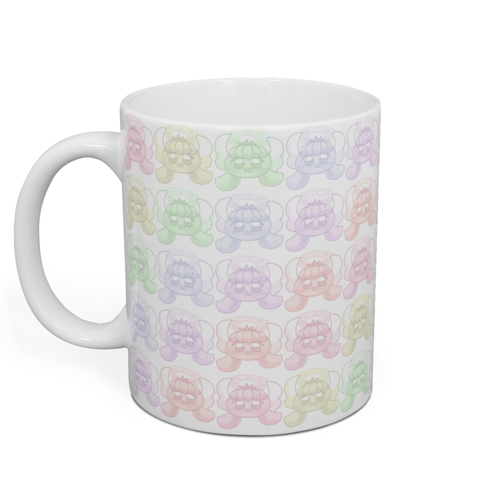 【みかん天使ラブプリンセス】虹色マグカップ