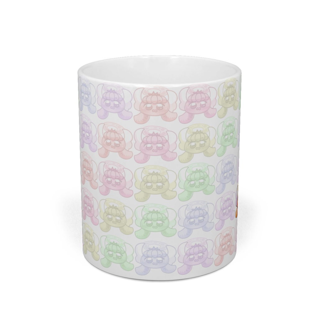 【みかん天使ラブプリンセス】虹色マグカップ