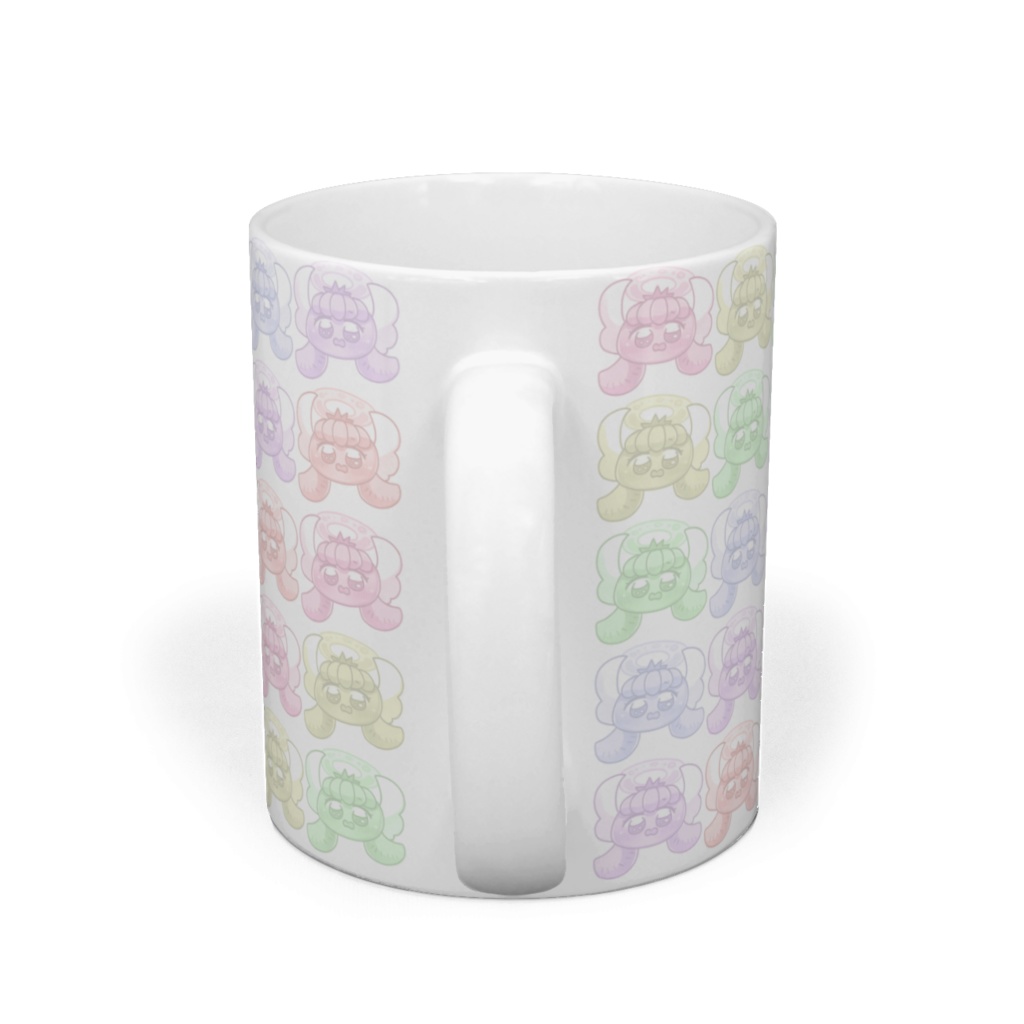 【みかん天使ラブプリンセス】虹色マグカップ