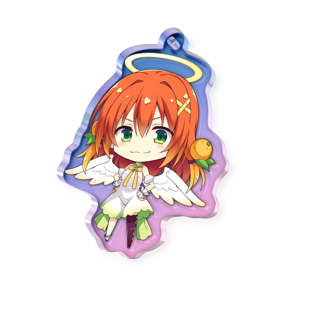 みかんじぇる オーロラアクキー
