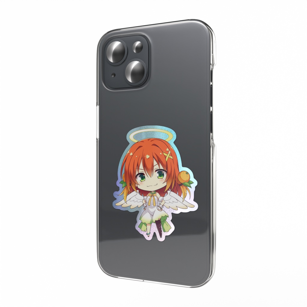 みかんじぇる オーロラスマホステッカー
