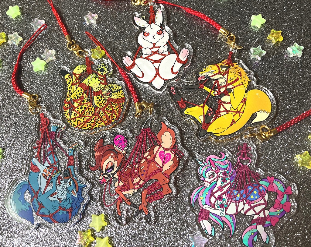 吊り緊縛キツネ