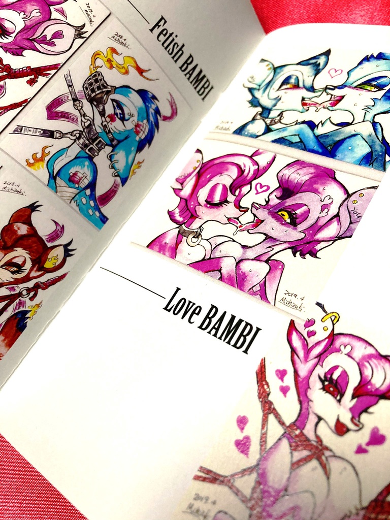 水彩原画ミニ画集