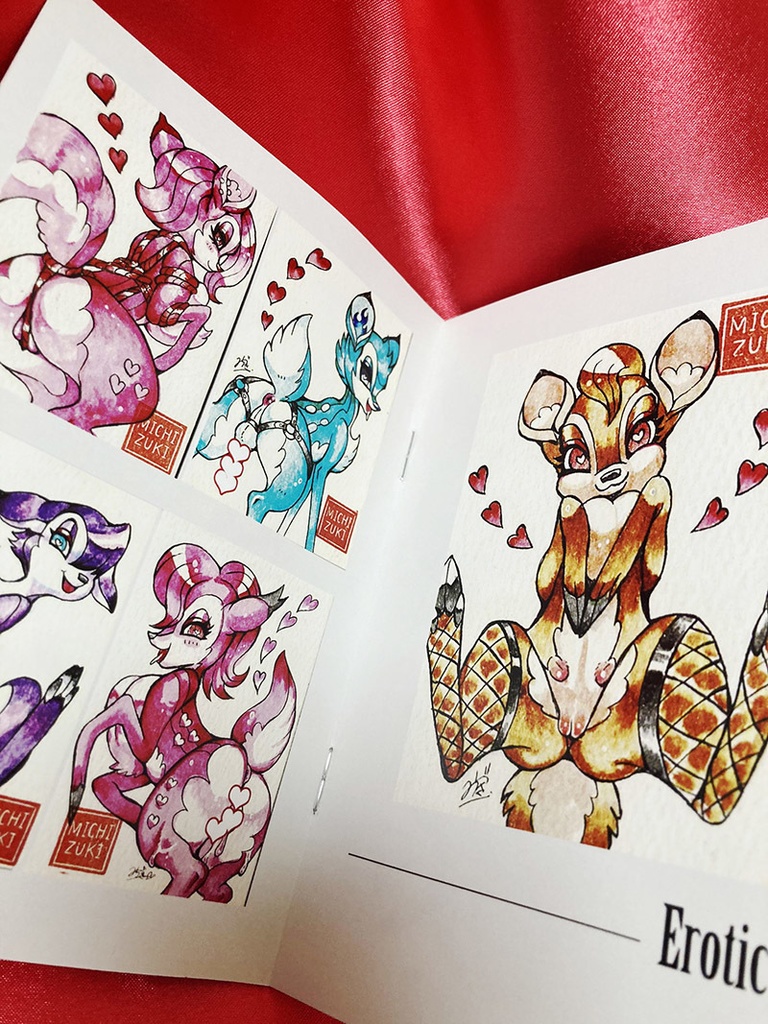 水彩原画ミニ画集