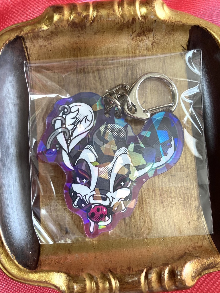 口枷バンビオーロラアクキー