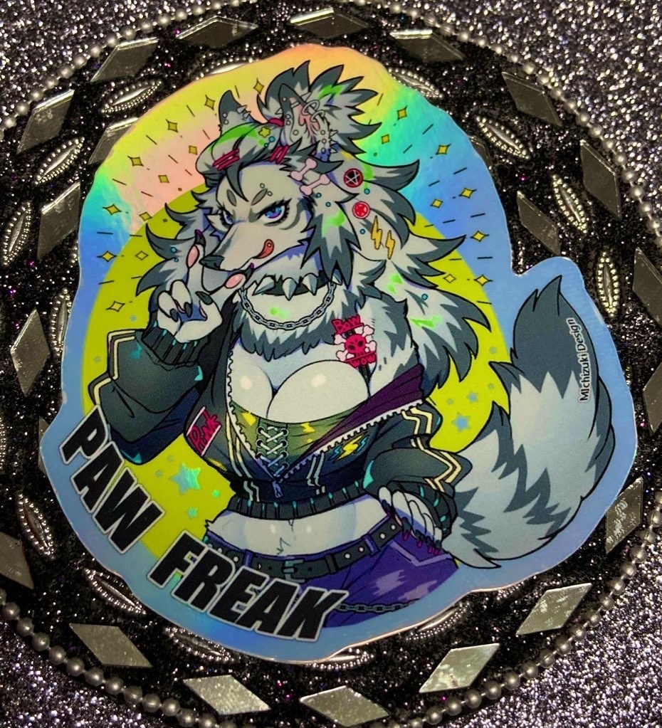 ケモギャルちゃんステッカー