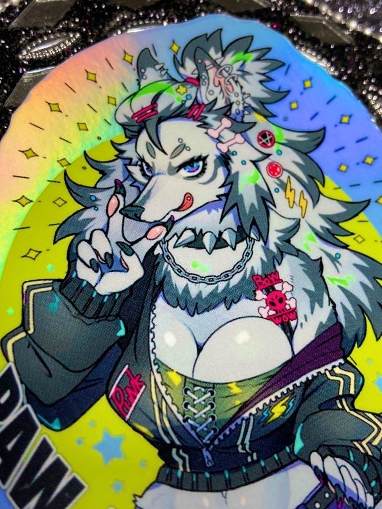 ケモギャルちゃんステッカー