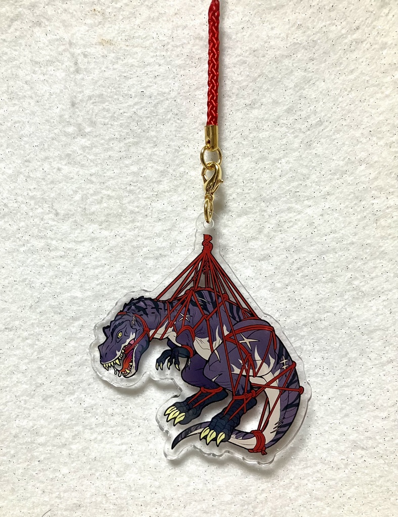 吊り緊縛ティラノ