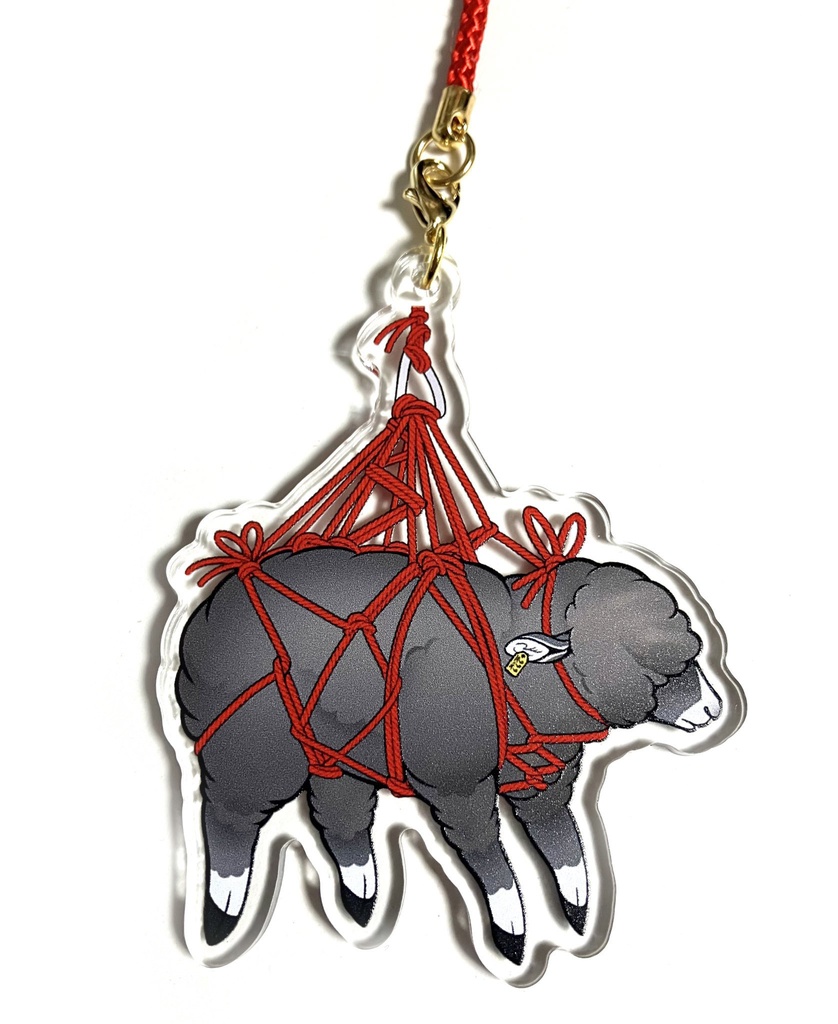 吊り緊縛ヒツジ