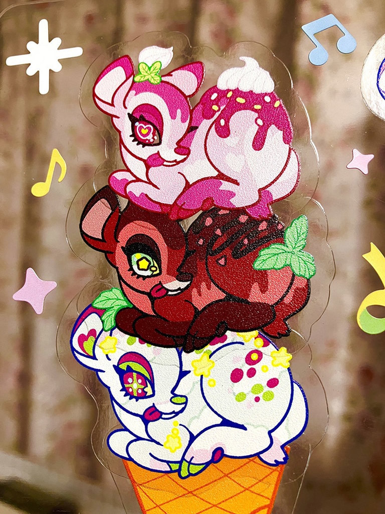 【期間限定】バンビアイスステッカー