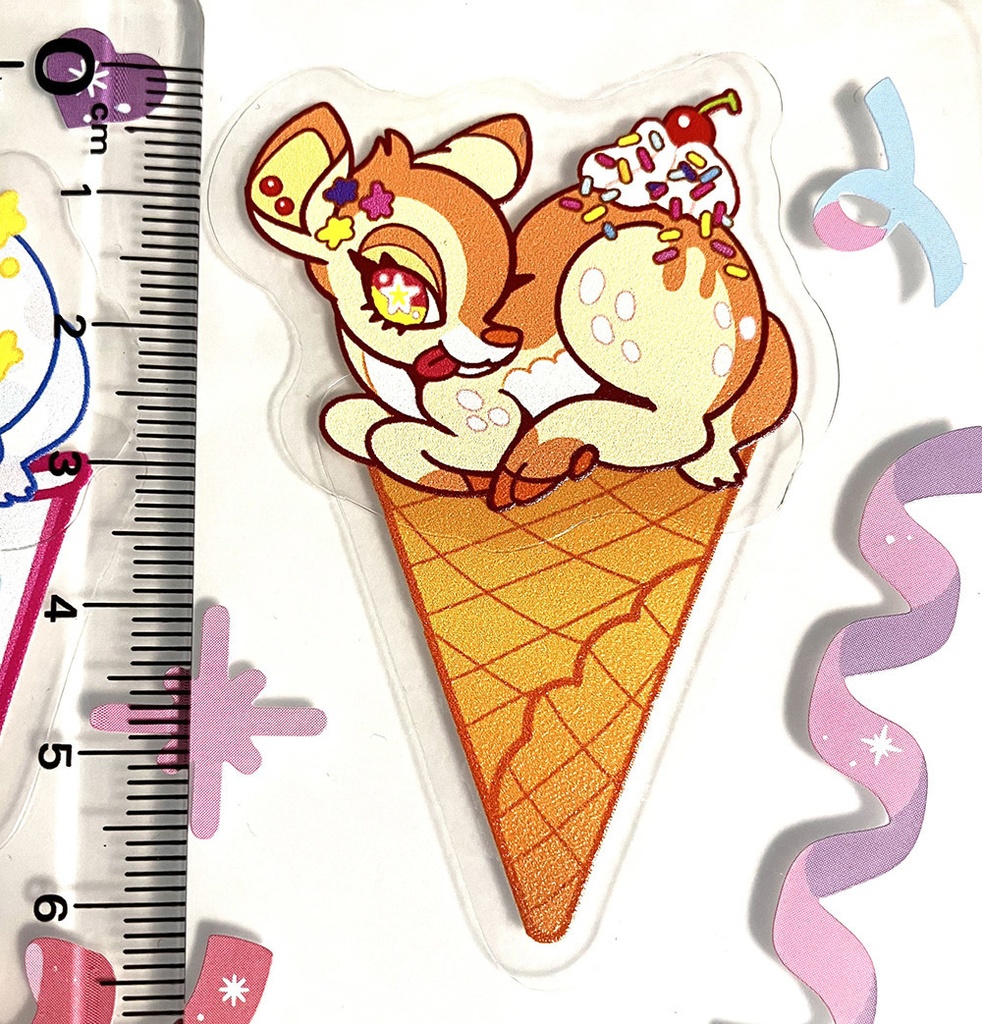 【期間限定】バンビアイスステッカー