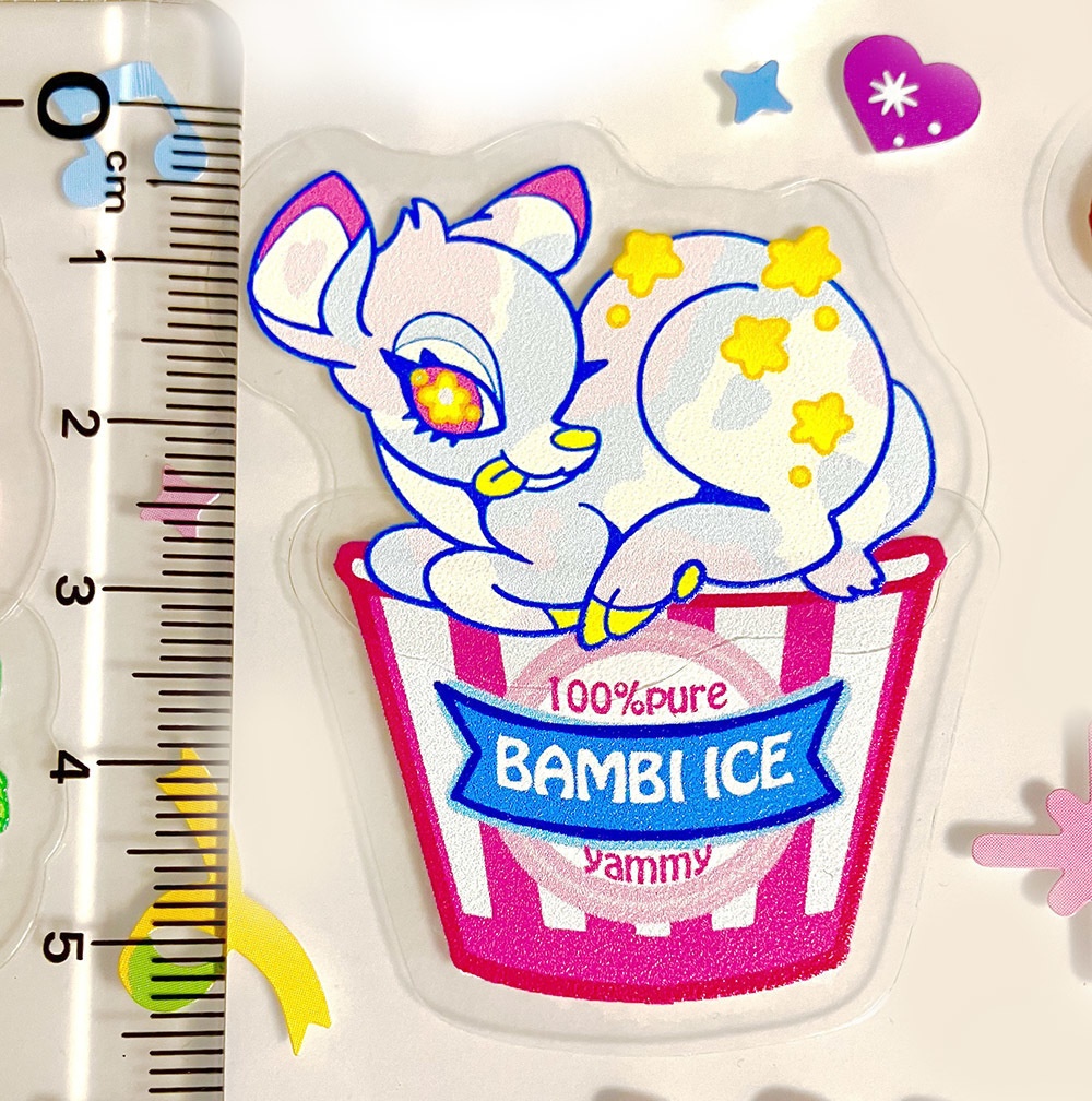 【期間限定】バンビアイスステッカー