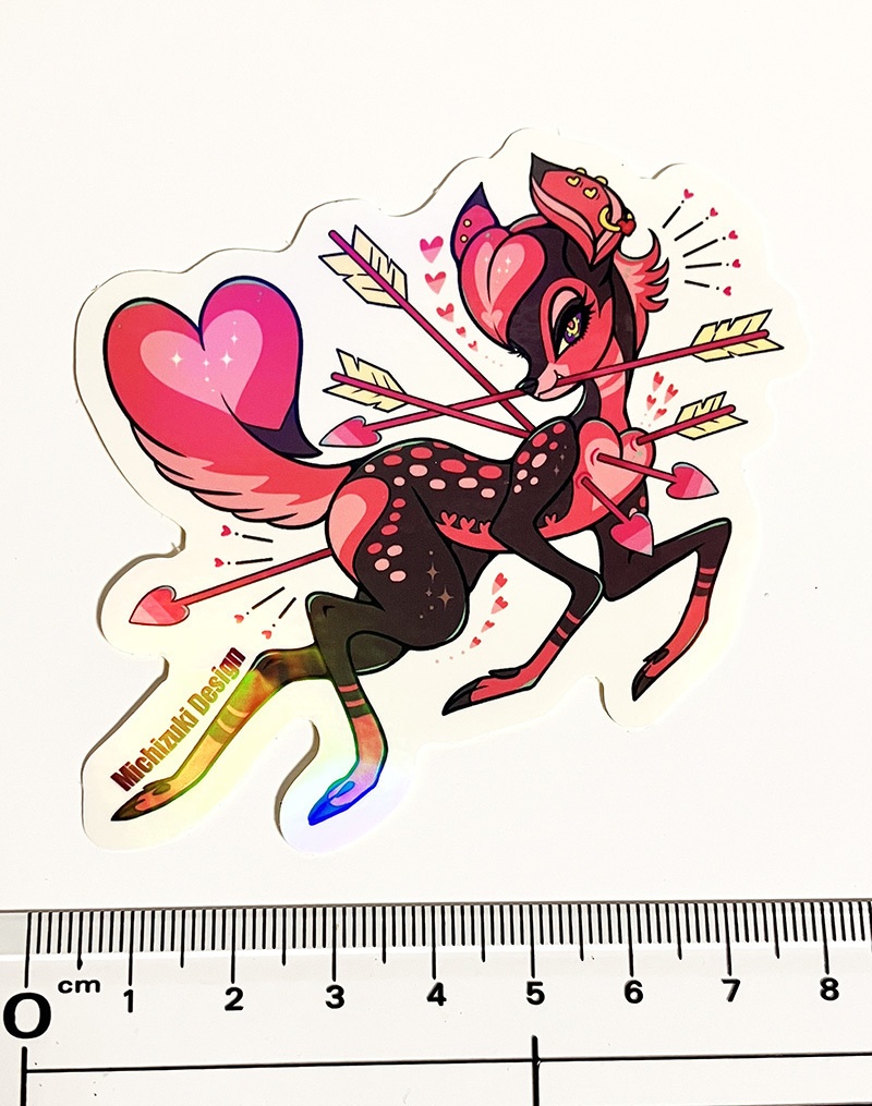 ★NEW★ズッキュンバンビオーロラステッカー