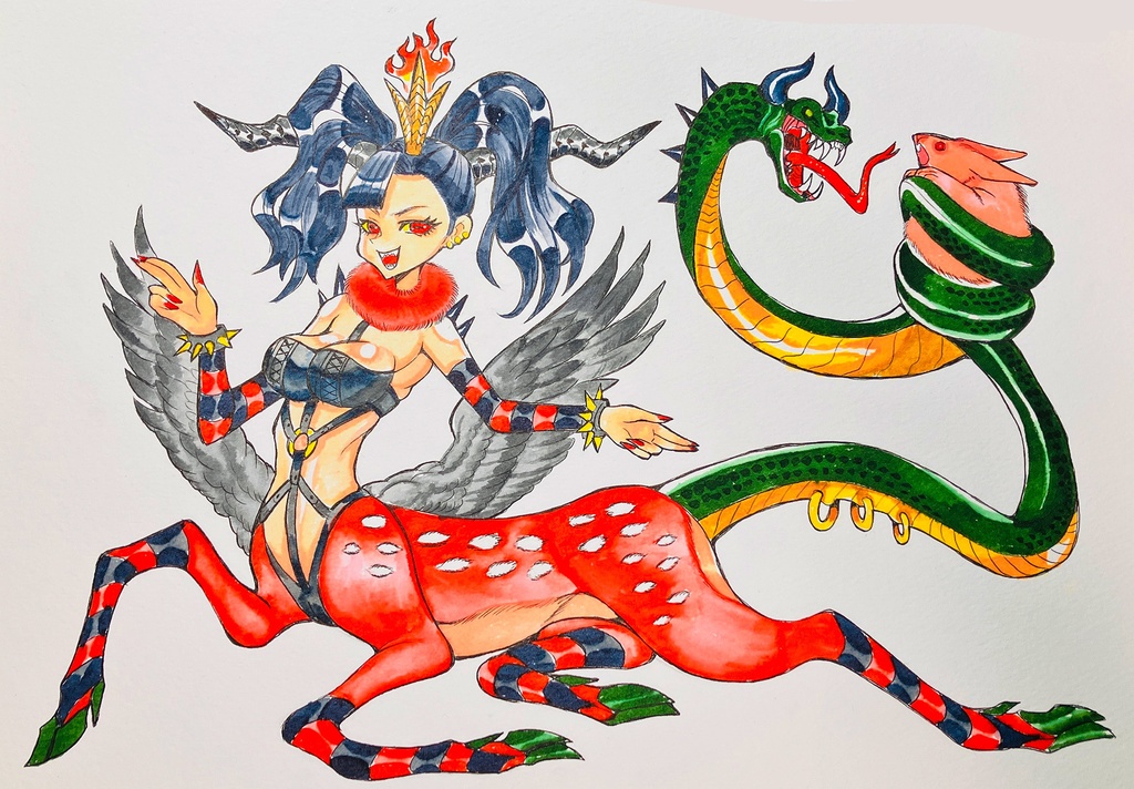 【原画】バフォメットタウル