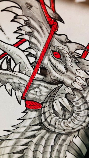 【原画】緊縛ドラゴン
