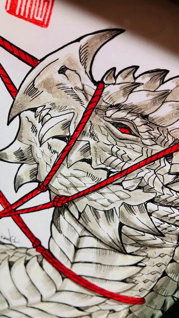 【原画】緊縛ドラゴン