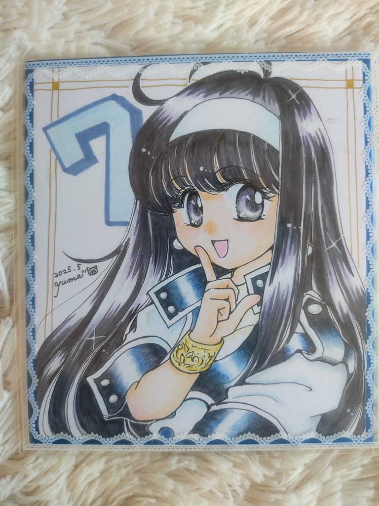 小色紙 「AT Lady!」7号
