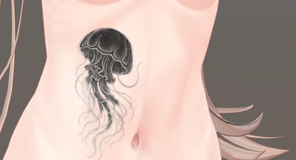 クラゲ入れ墨