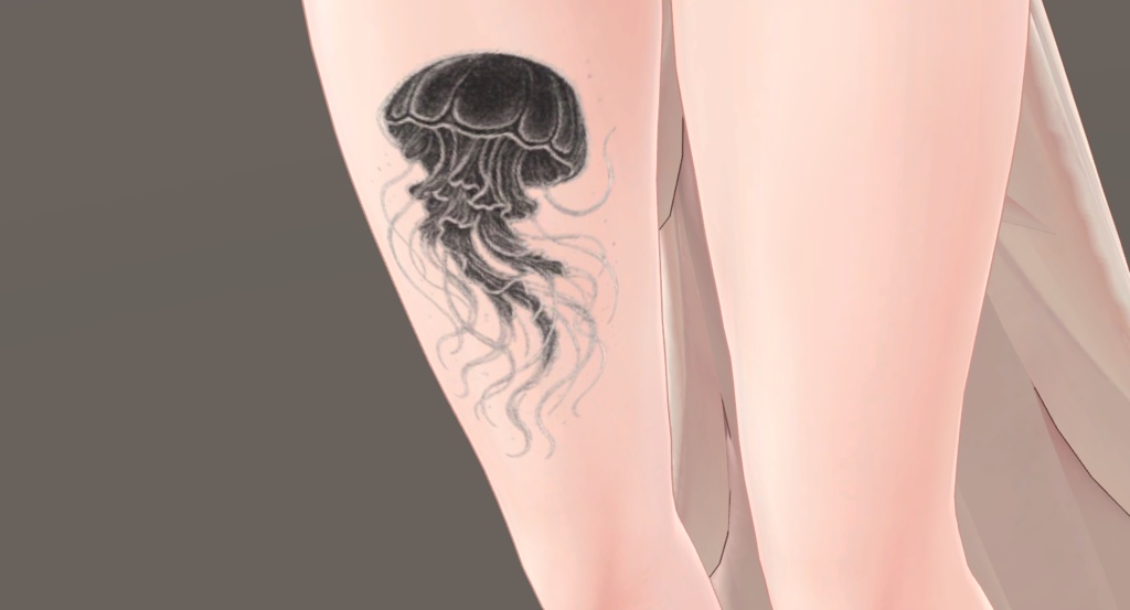 クラゲ入れ墨