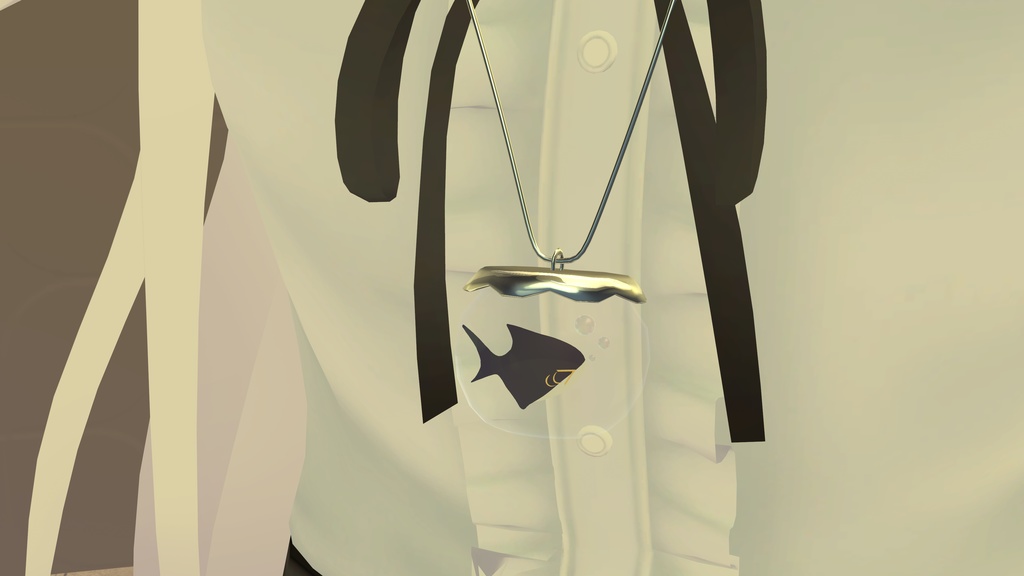 ルルネのサメネックレス(2025vket winter アクセサリー)