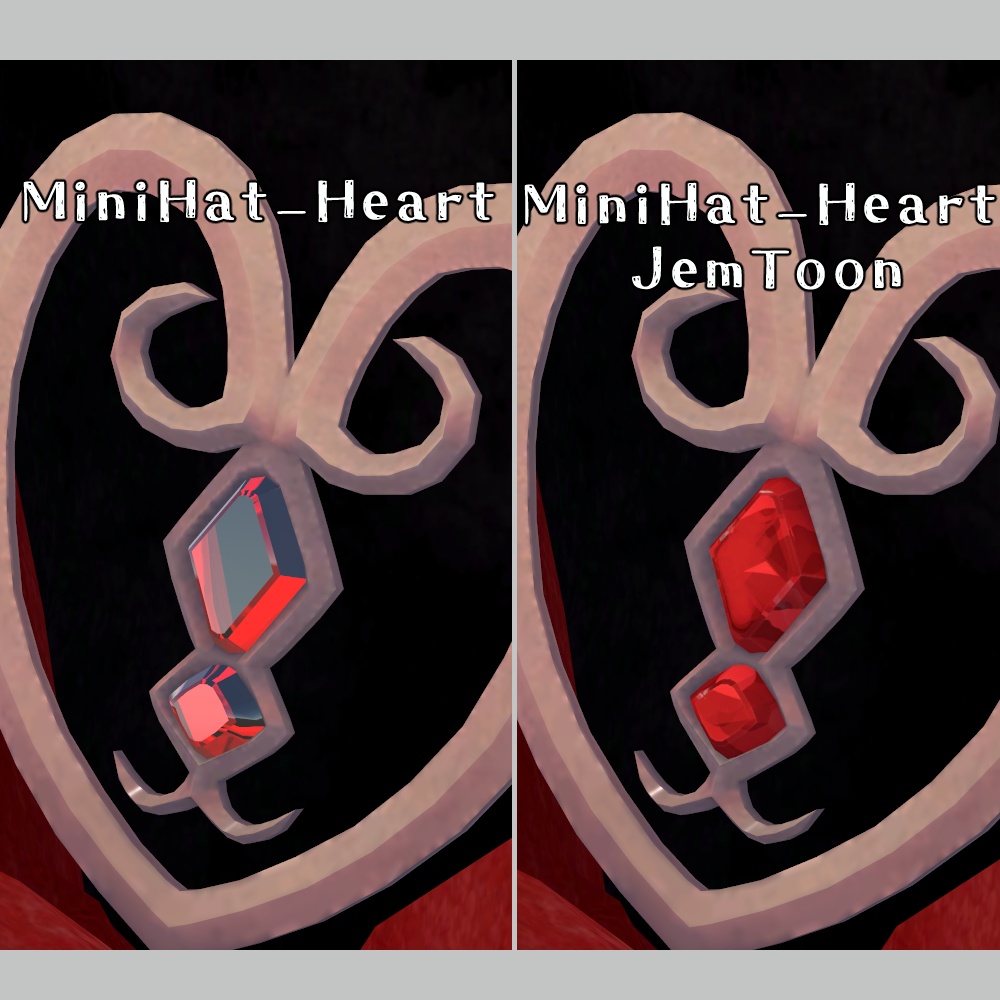 【概念展示限定公開】秋月展示作品【MiniHat_Heart】
