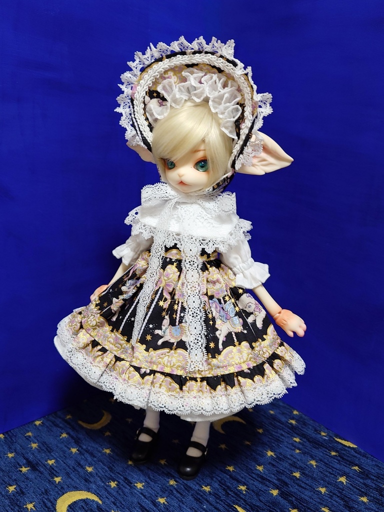 メリーゴーラウンドワンピセット〜Miss Kittyサイズ〜
