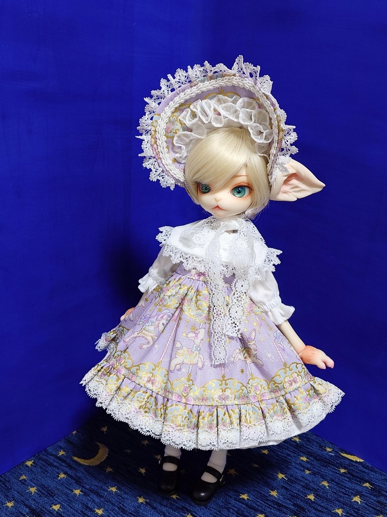 メリーゴーラウンドワンピセット〜Miss Kittyサイズ〜