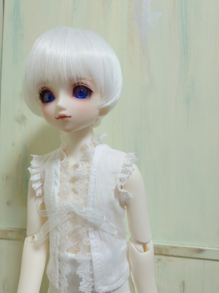編み上げシャツ