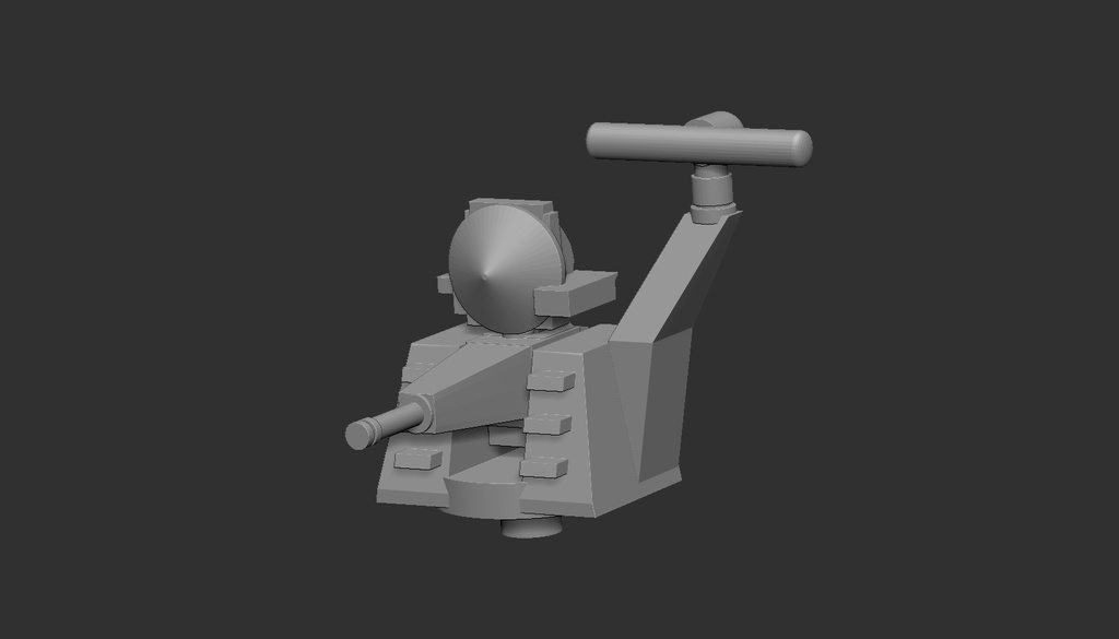 【受注生産】1/700 SGE-30 ゴールキーパー 1セット10基入 (3Dプリント製キット)※概要欄を最後まで必ずご覧ください