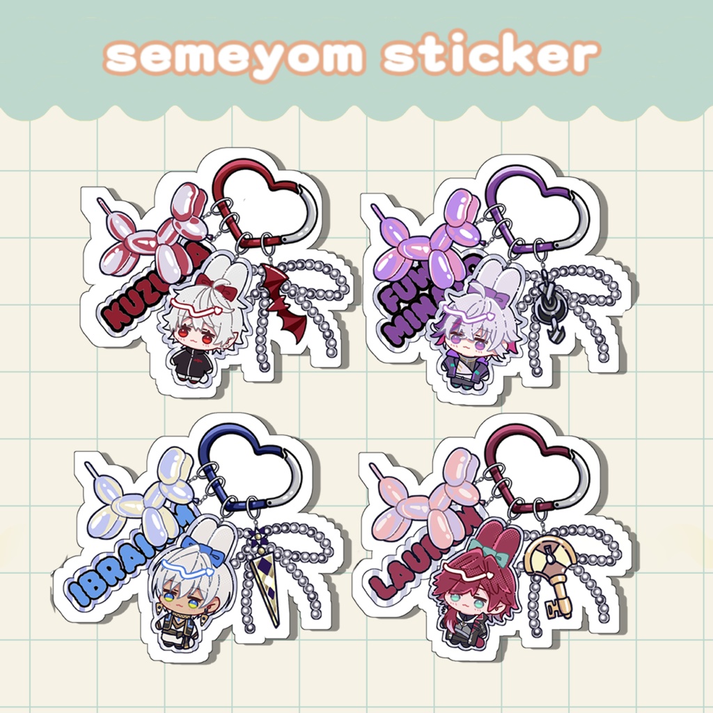 【ステッカーシール】せめよん4枚セット