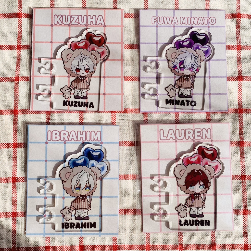 【非公式】せめよんアクリル製手帳ブックマーカー