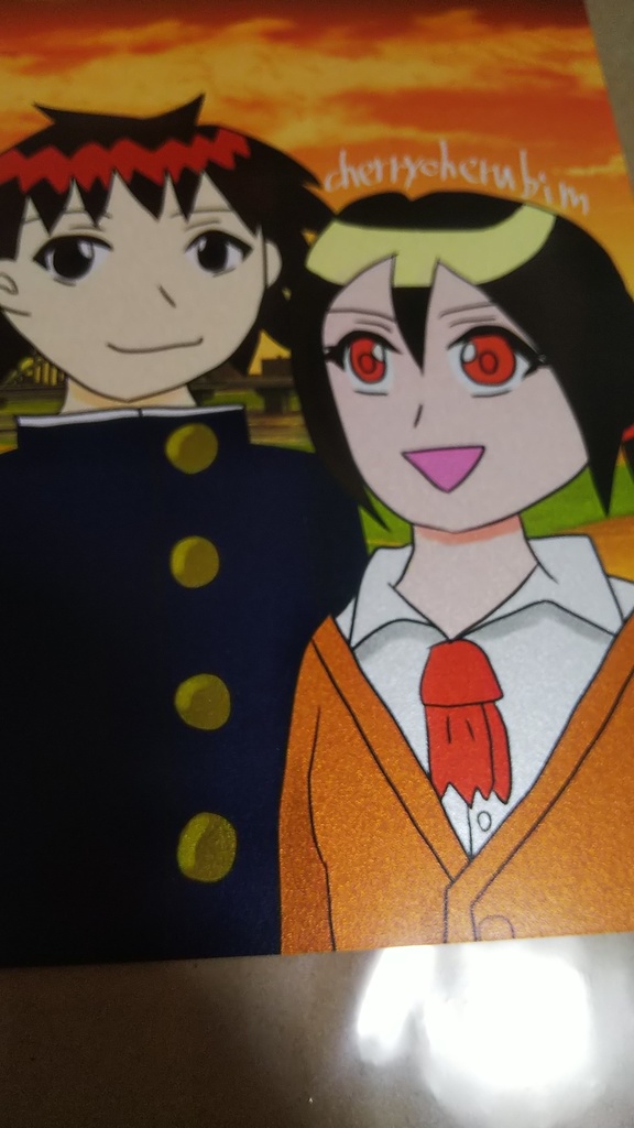 茜色に染まる瞳+1周年ポストカードセット