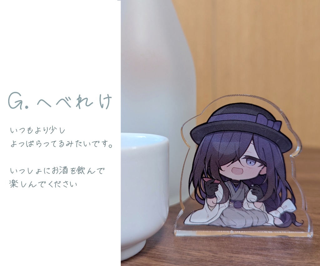ちみホームズさん アクリルブロック
