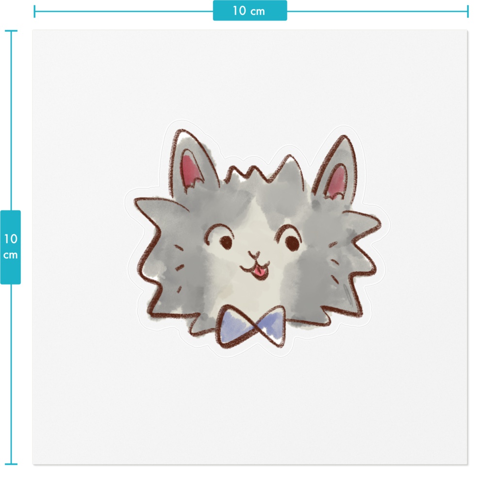 にゃるべ君シール