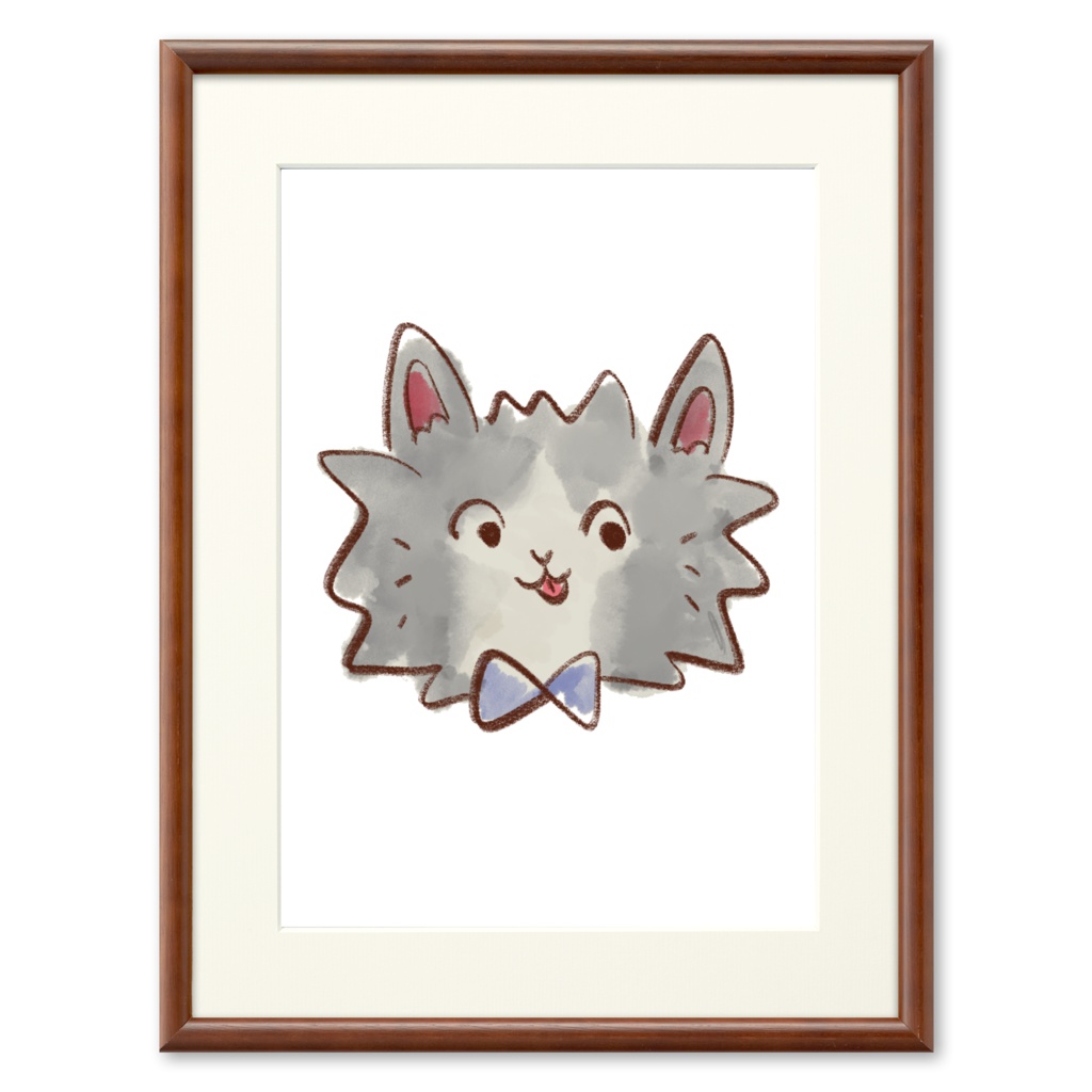 にゃるべくん複製画