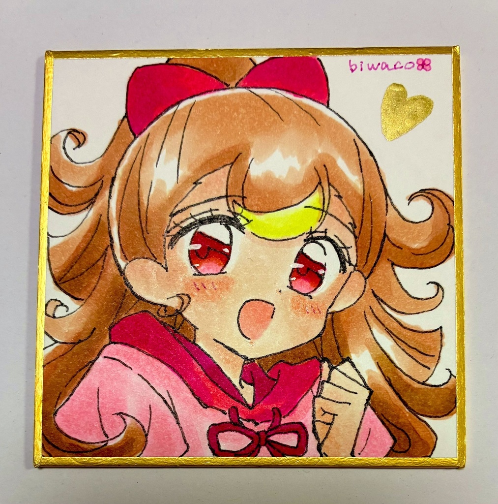 こむぎ豆色紙