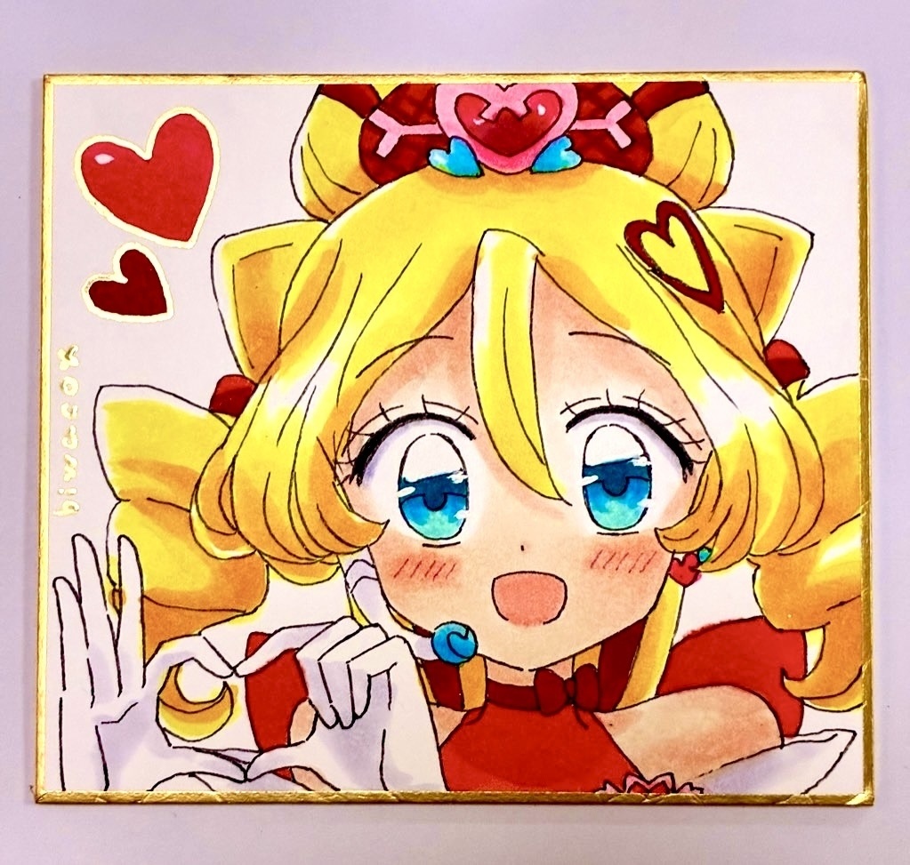 キュアアイドル小色紙