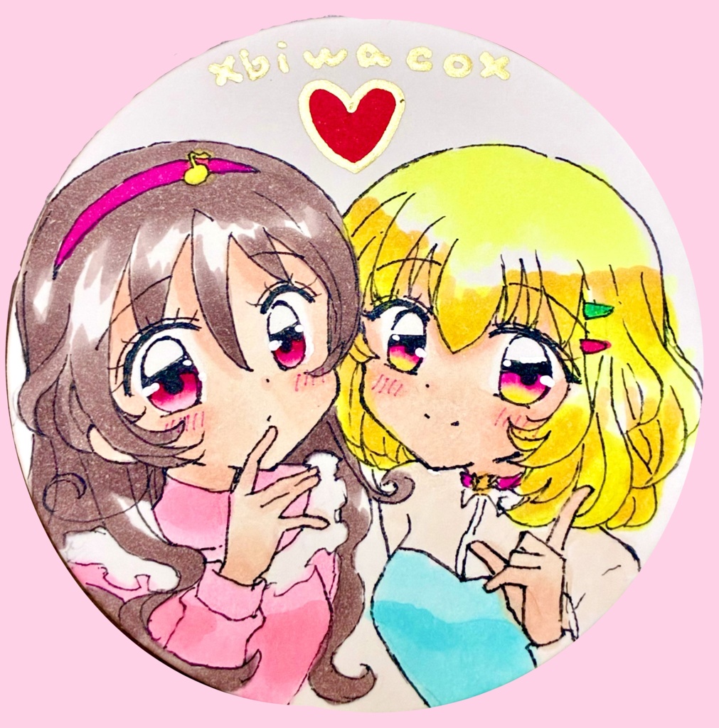 プリうたコースター色紙